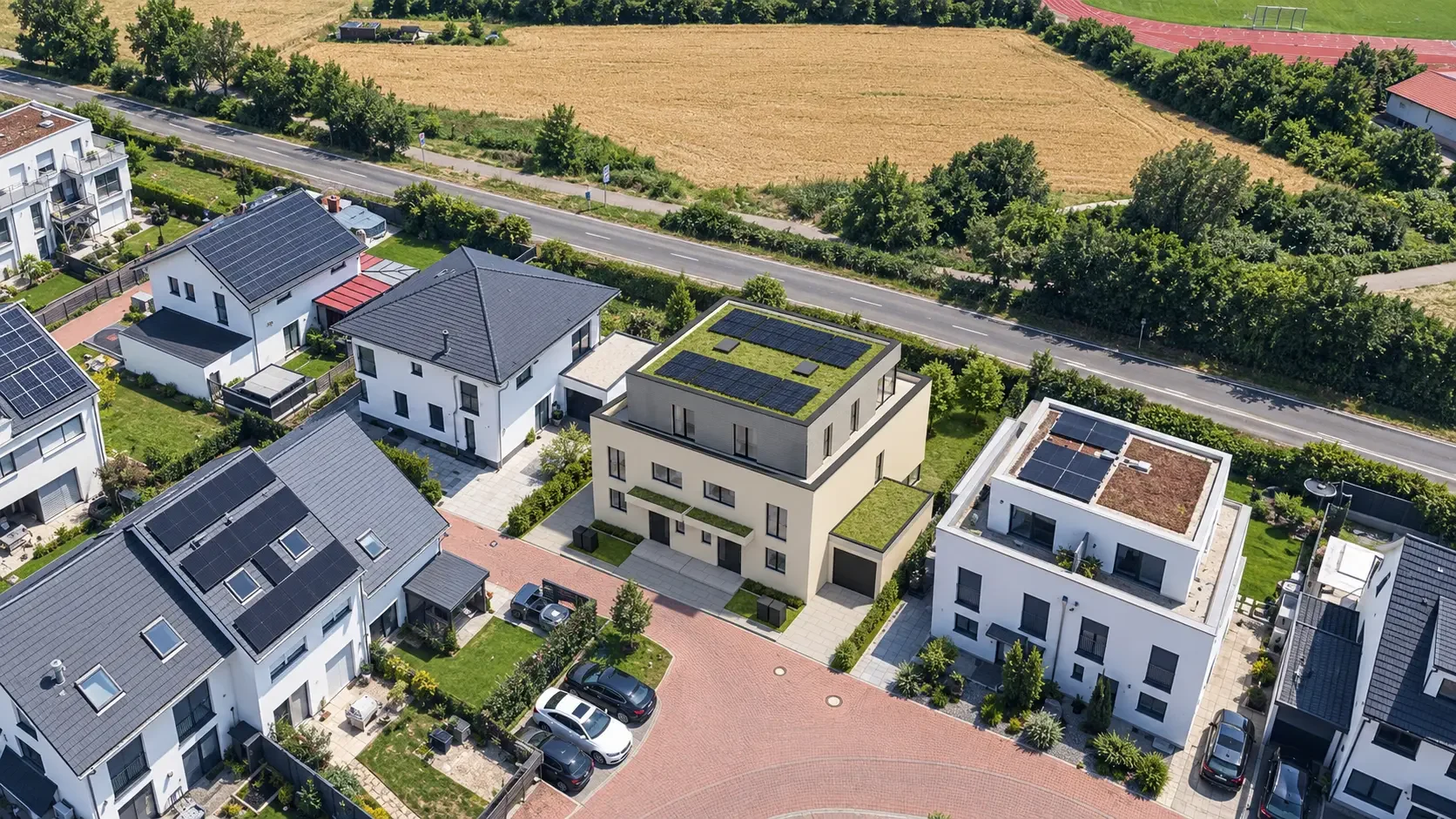 Doppelhaus in Sandhausen in Sandhausen – Bauprojekt der AL Bau Handels GmbH
