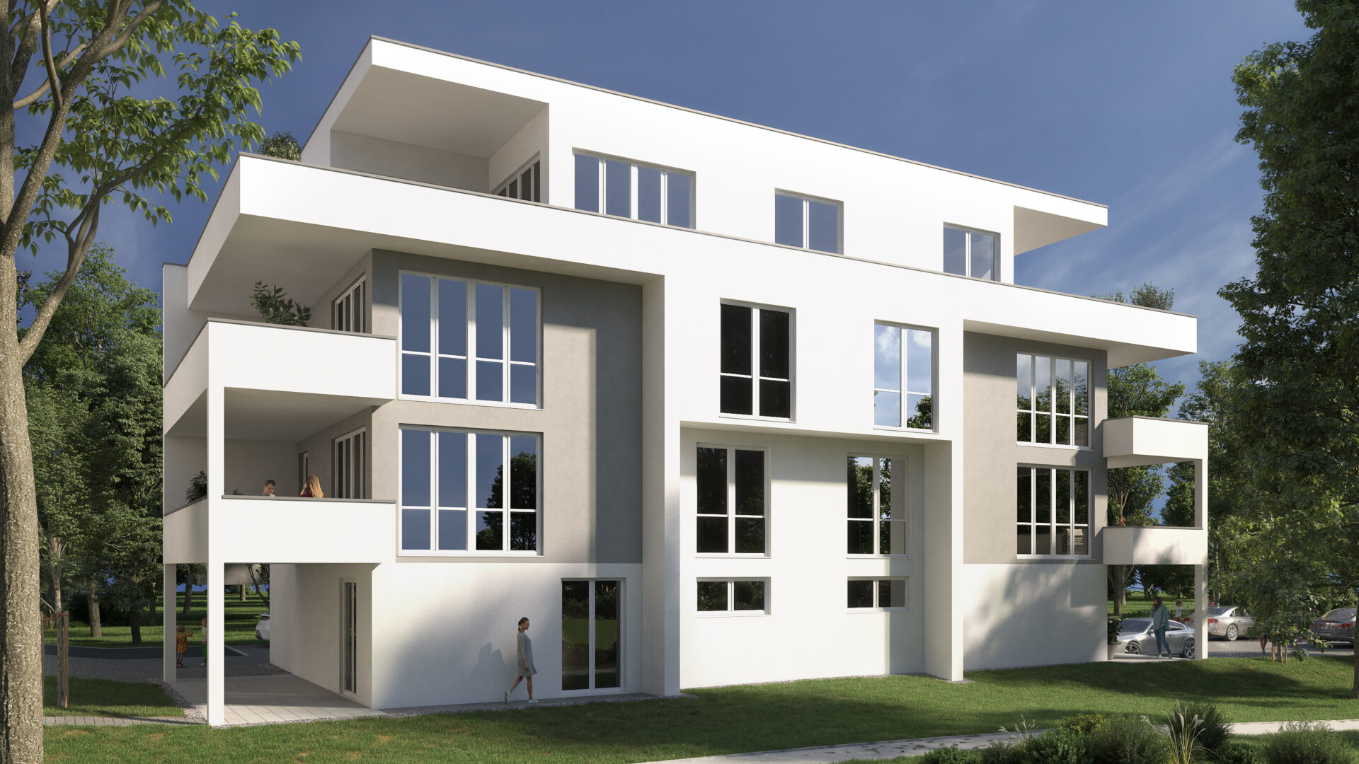 Neubau in Bad Schönborn – Bauprojekt von AL Bau Handels GmbH